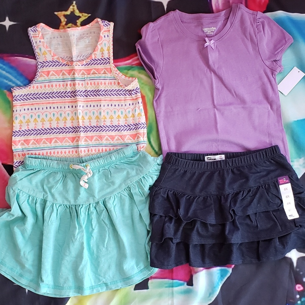 2 summer outfits! Size 6X